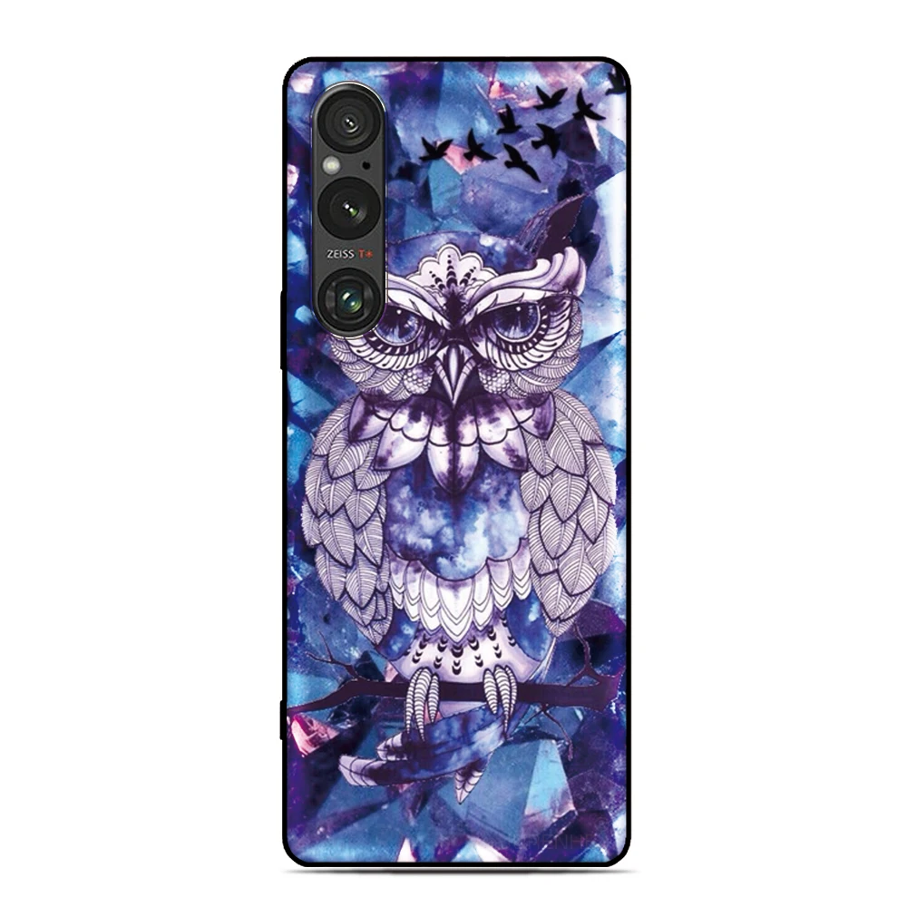 Bonita funda trasera de búho para TCL 605 503 505 501 10 Plus 20 Pro 30 50 60 SE NXTPAPER 60R 20R 30Z 20s A3 303 305 306