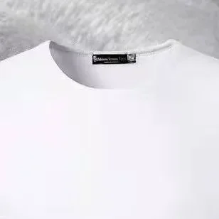Velvet Thickening short Sleeve Men T-Shirt O-neck Soft Warm Bottoming Shirt Warm Clothes Fleece-lined Slim Underwear Bottom image 5