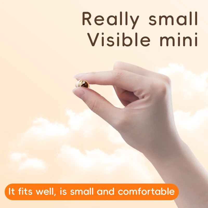 

Наушники для сна HaaYot, миниатюрные беспроводные Bluetooth-наушники с шумоподавлением, невидимые внутриканальные наушники для сна, подарки