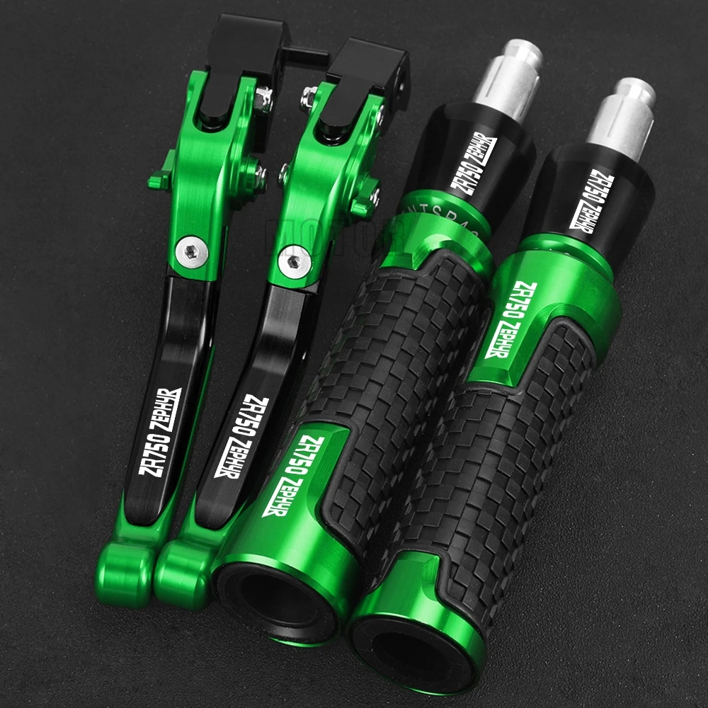 

Motorcycle Adjustable Brake Clutch Levers 22mm Handle bar Handlebar grips ends For kawasaki ZR 750 ZR750 ZEPHYR 1991 1993 1992