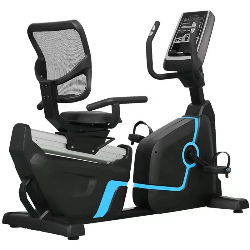 Commercial gym recumbent bike electric home use exercise bike