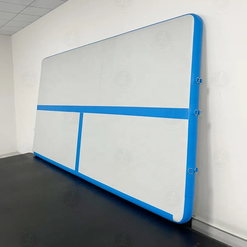 High Quality Square Gym Tourist Portable Gymnastic Mats Taekwondo Air Track Mat Floor Inflatable Air Track Tennis