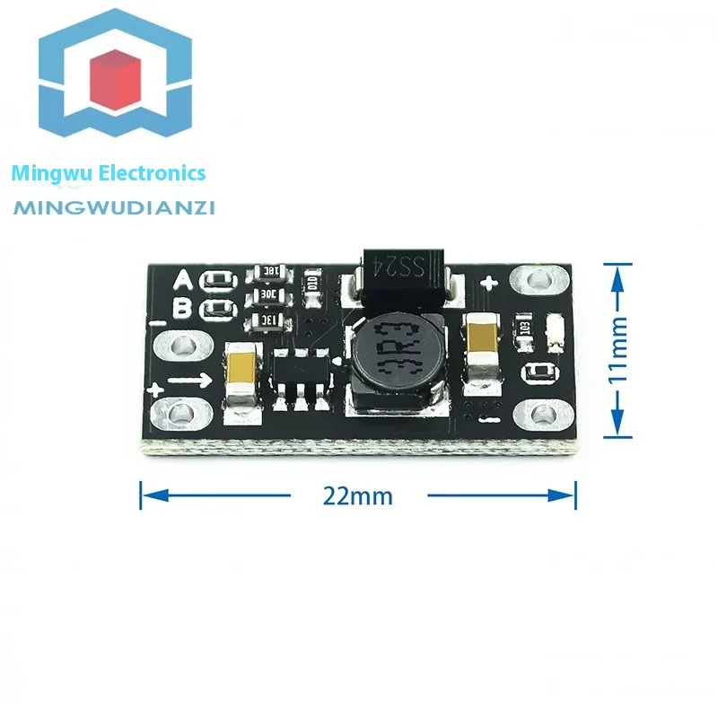 Mini convertisseur élévateur DC-DC 3V 3.2V 3.3V 3.7V 5V 9V à 12V, régulateur de tension, Module de carte PCB peut régler 5V/ 8V/ 9V