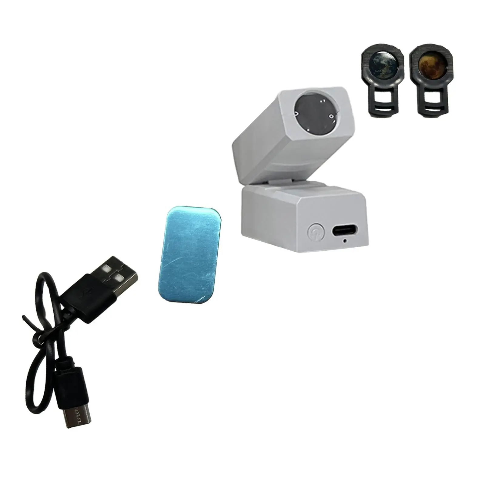 Earth Moon Projection Lamp Kids Living Room Background Atmosphere Background