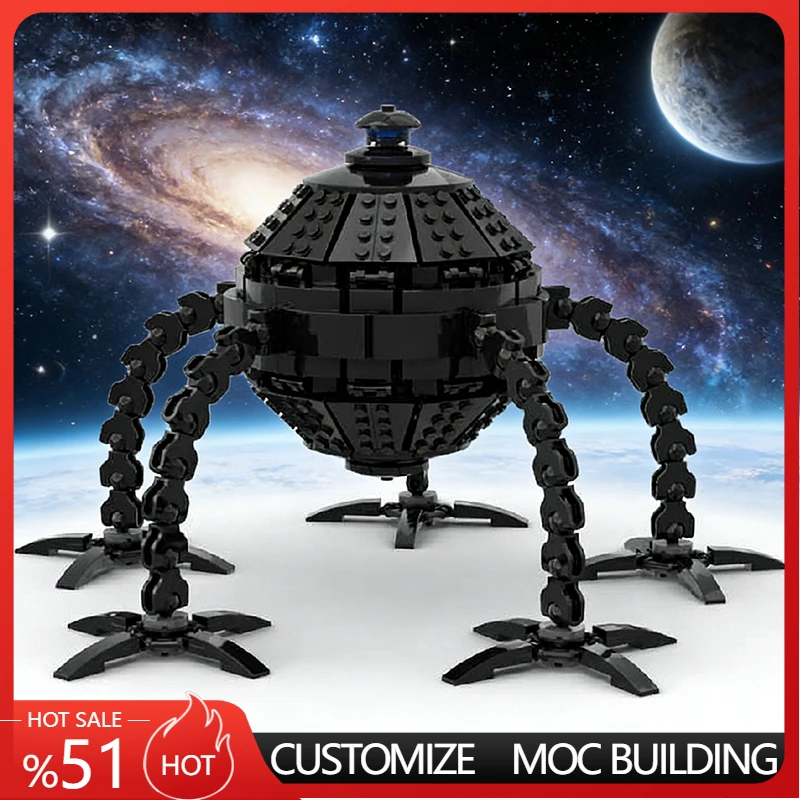 

630 PCS Star Battle Combat Robot V8 Custom Design MOC Customize Modular Building Block Technology Brick DIY Holiday Toy Gifts