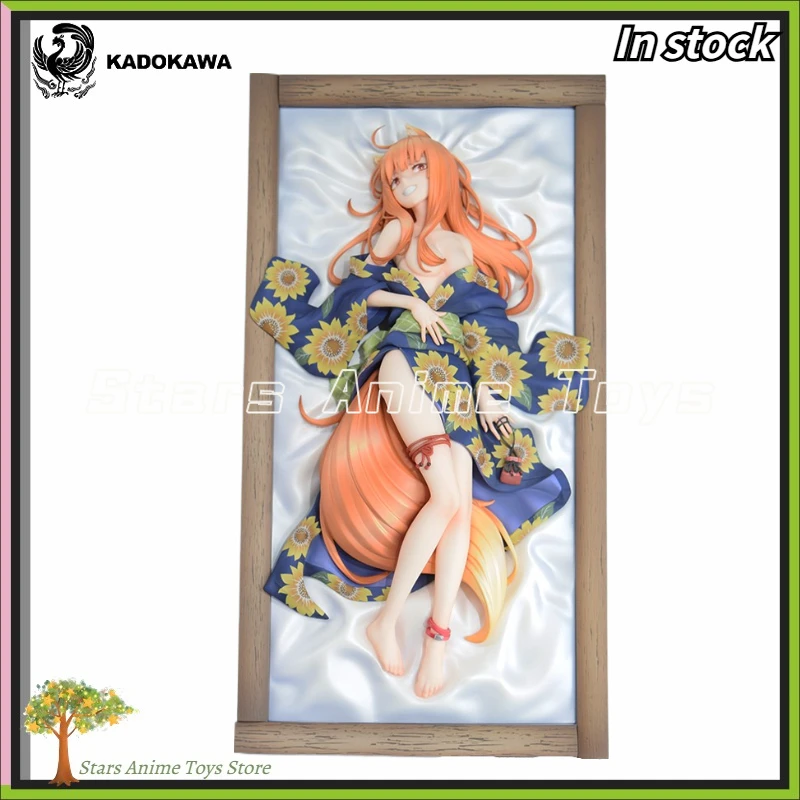 

Оригинальный KADOKAWA KDcolle Spice and Wolf Holo Yukata Beauty 1/7, коллекция анимационных фигурок, модель игрушки