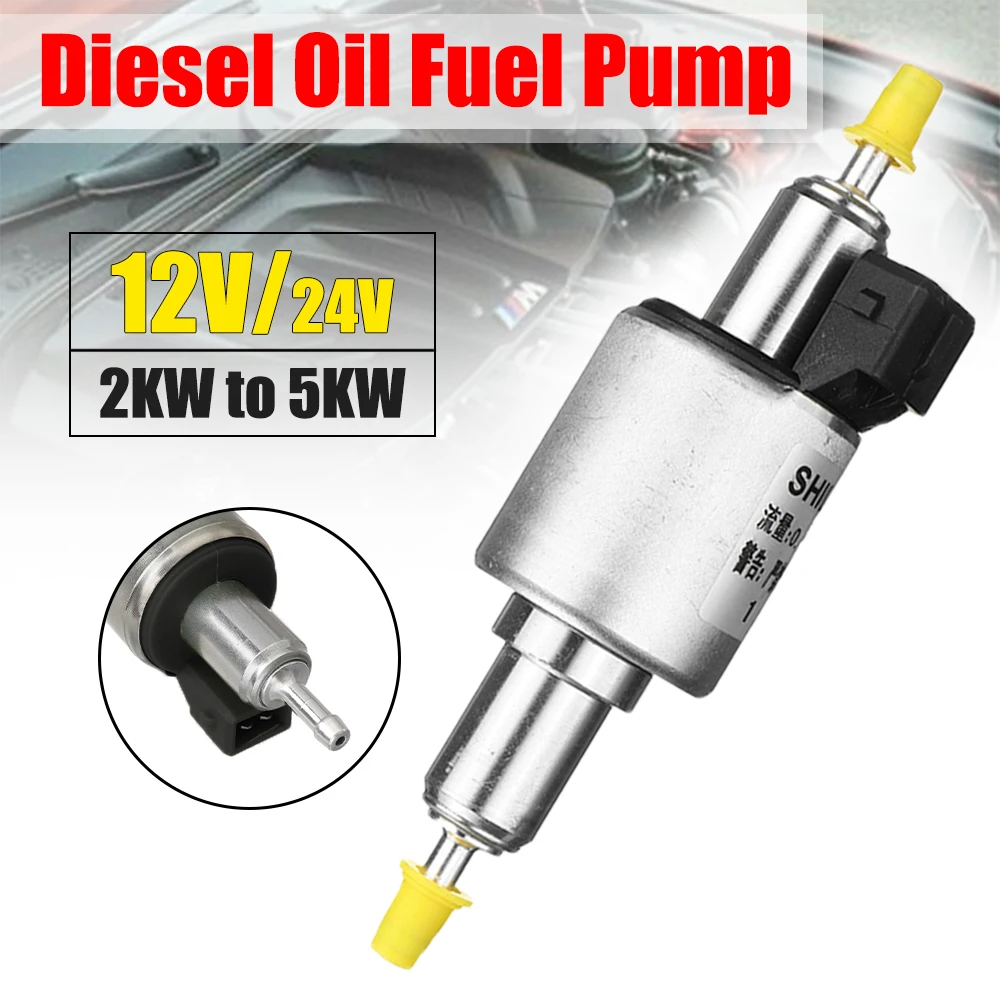 12V/24V Car Air Diesel Parking Oil Fuel Pump Universal For 5/8KW Webasto Eberspacher Heater D2 D4 D5 Airtronic