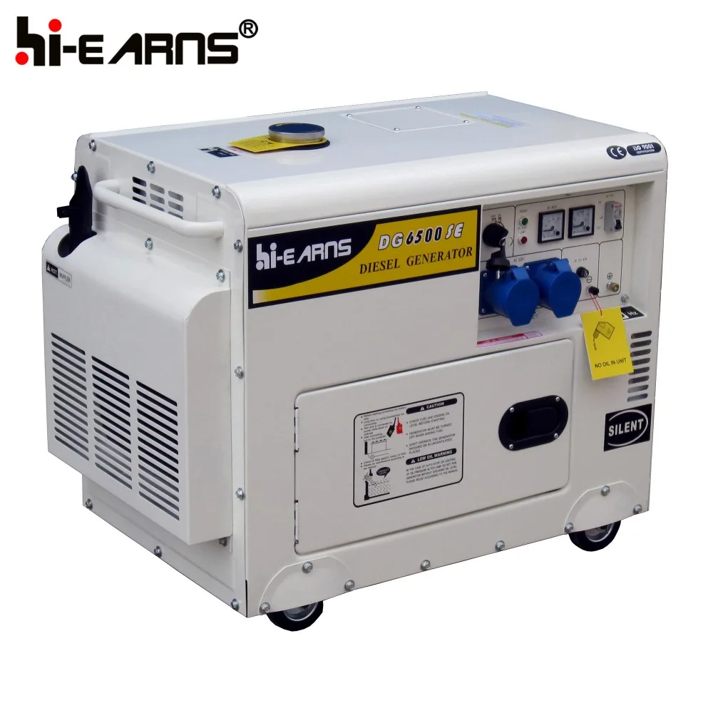 5KW electric start soundproof diesel generator