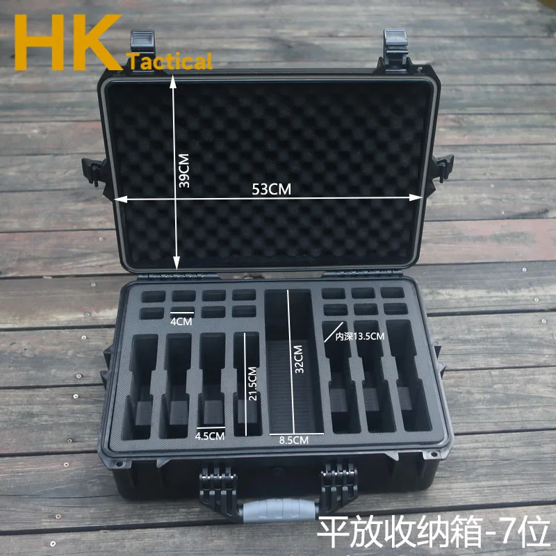 NEW 7-bit ABS Waterproof Safety Shockproof Box 2011 G17 G19 Model Tactical Box Is Fully Compatible With Glock Safety Container