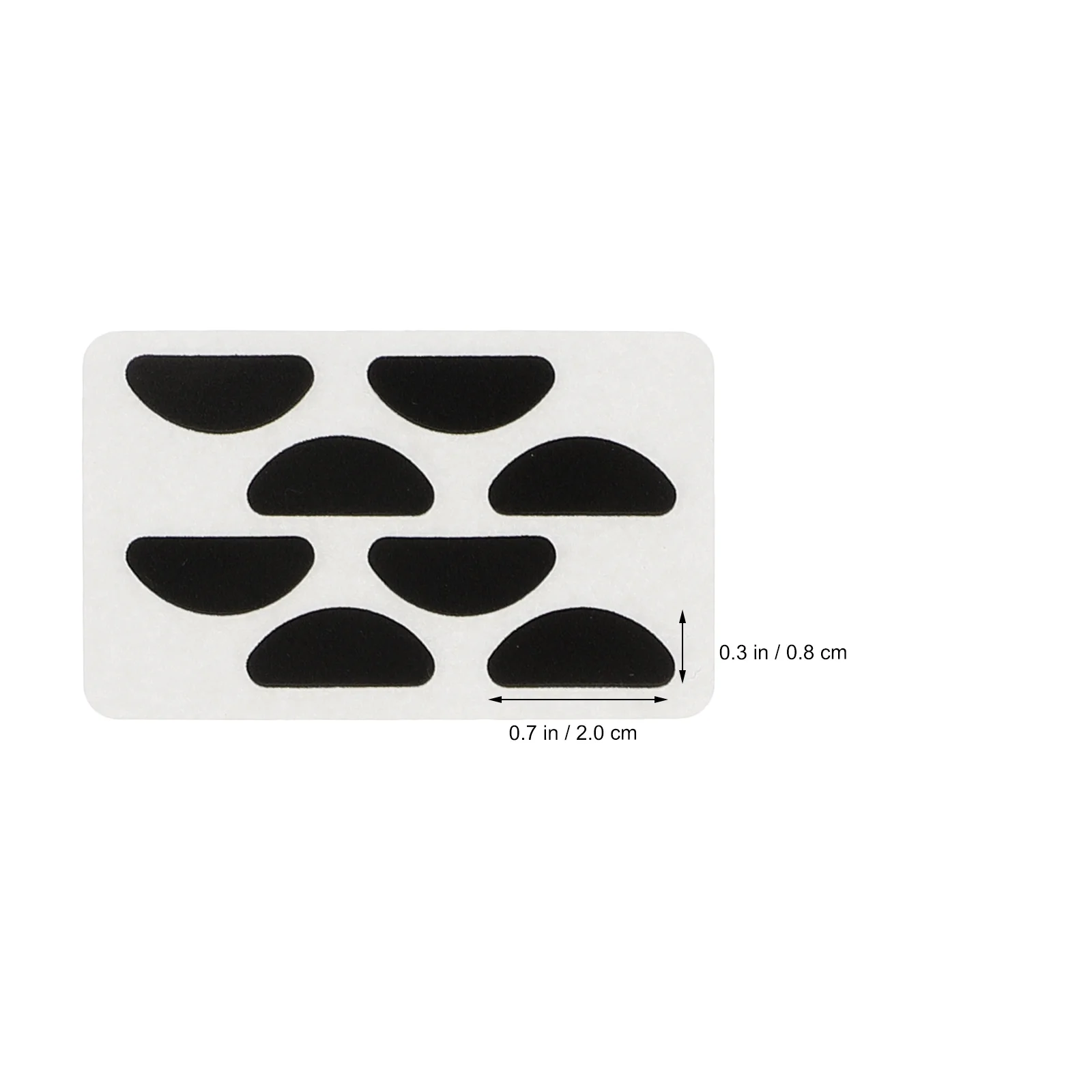 

40Pairs Nose Pads Eyeglass Anti-Slip Soft Sponge Glasses Nose Cushion Repair Kit for Eyeglasses Sunglasses Plastic Frames