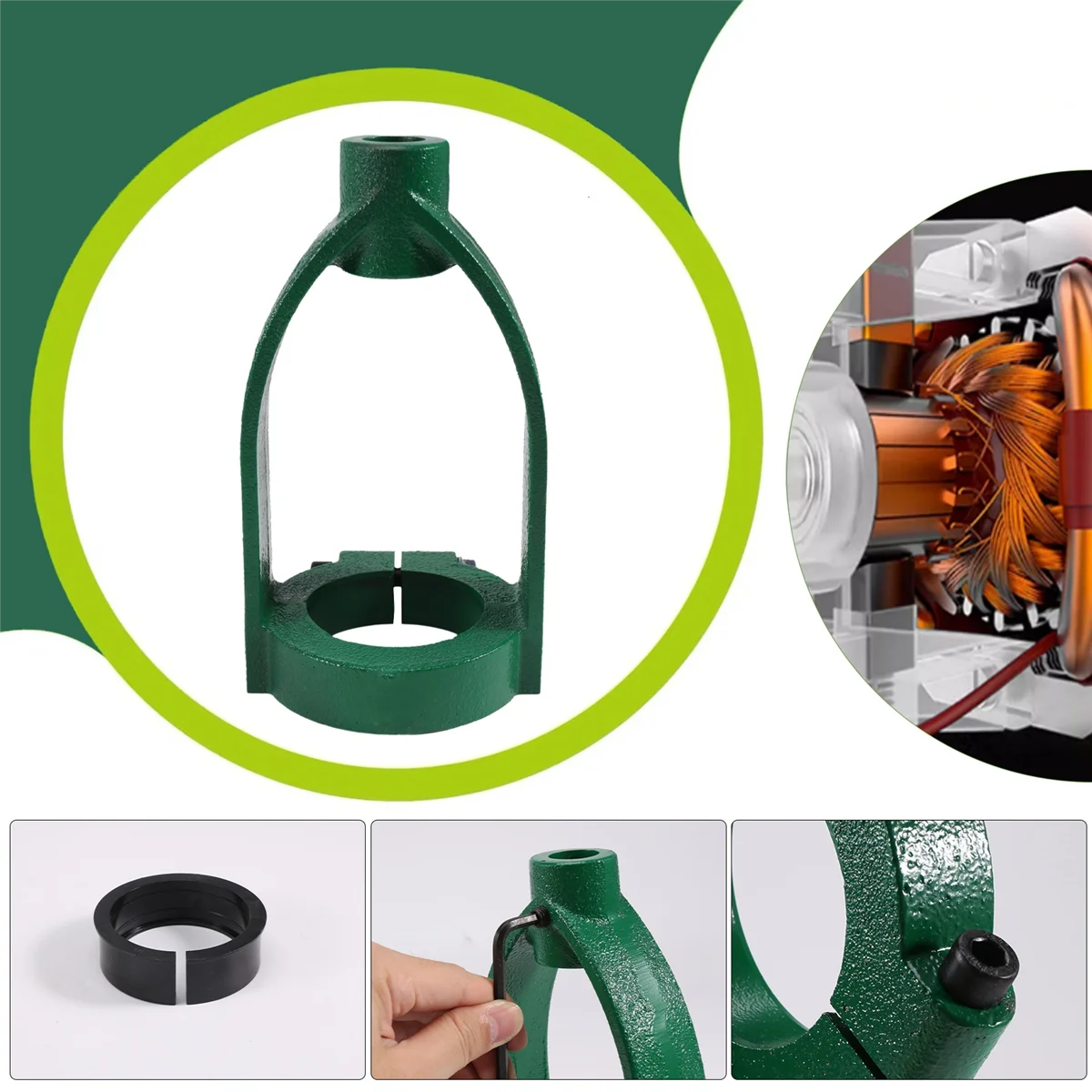 ABBO-Bench Drill Square Tenon Conversion Mortise Locking Machine Converter Hole Accessories (65-55mm)