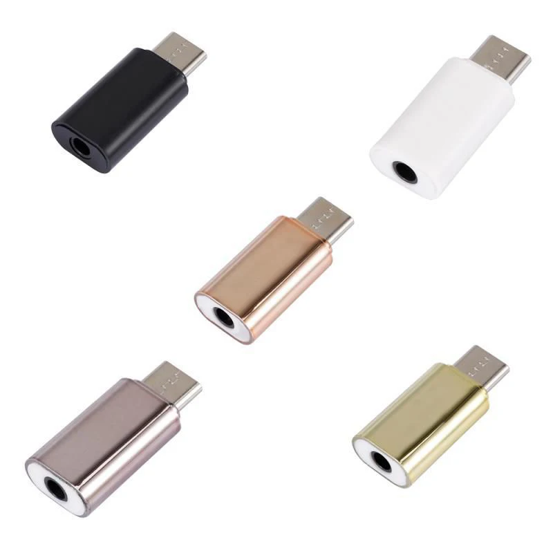 USB To Type C Jack Adapter Micro USB Smartphone Converter 3.5mm To Type C Adapter Typec-audio Headphone Adapter