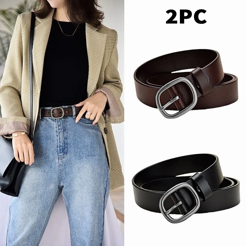 cinto-feminino-com-fivela-oval-vintage-conjunto-de-2-pecas-preto-e-cafe-cinto-ajustavel-para-calcas-de-ganga-e-saias-ideal-para-uso-diario