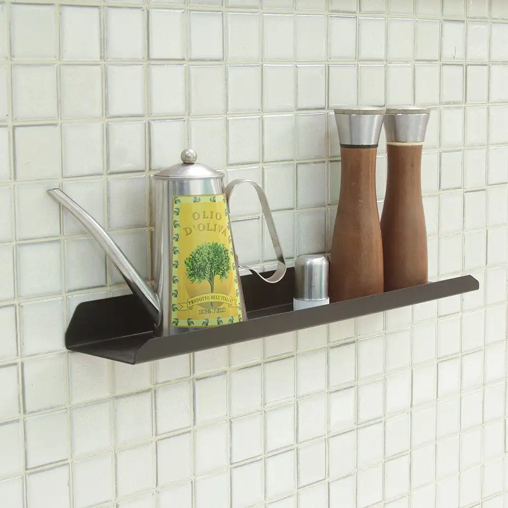 Multipurpose Shelf 50 cm-Steel-Black