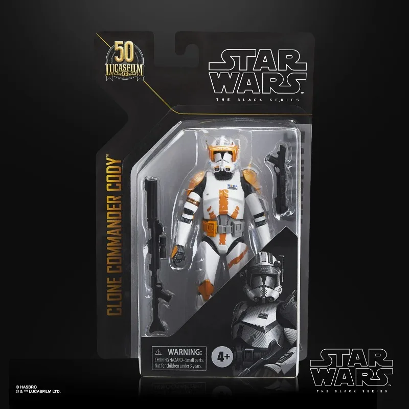 Genuine Hasbro Star Wars The Black Series Clone Commander Cody 6" Action Figure Model Ornaments in Stock view 2