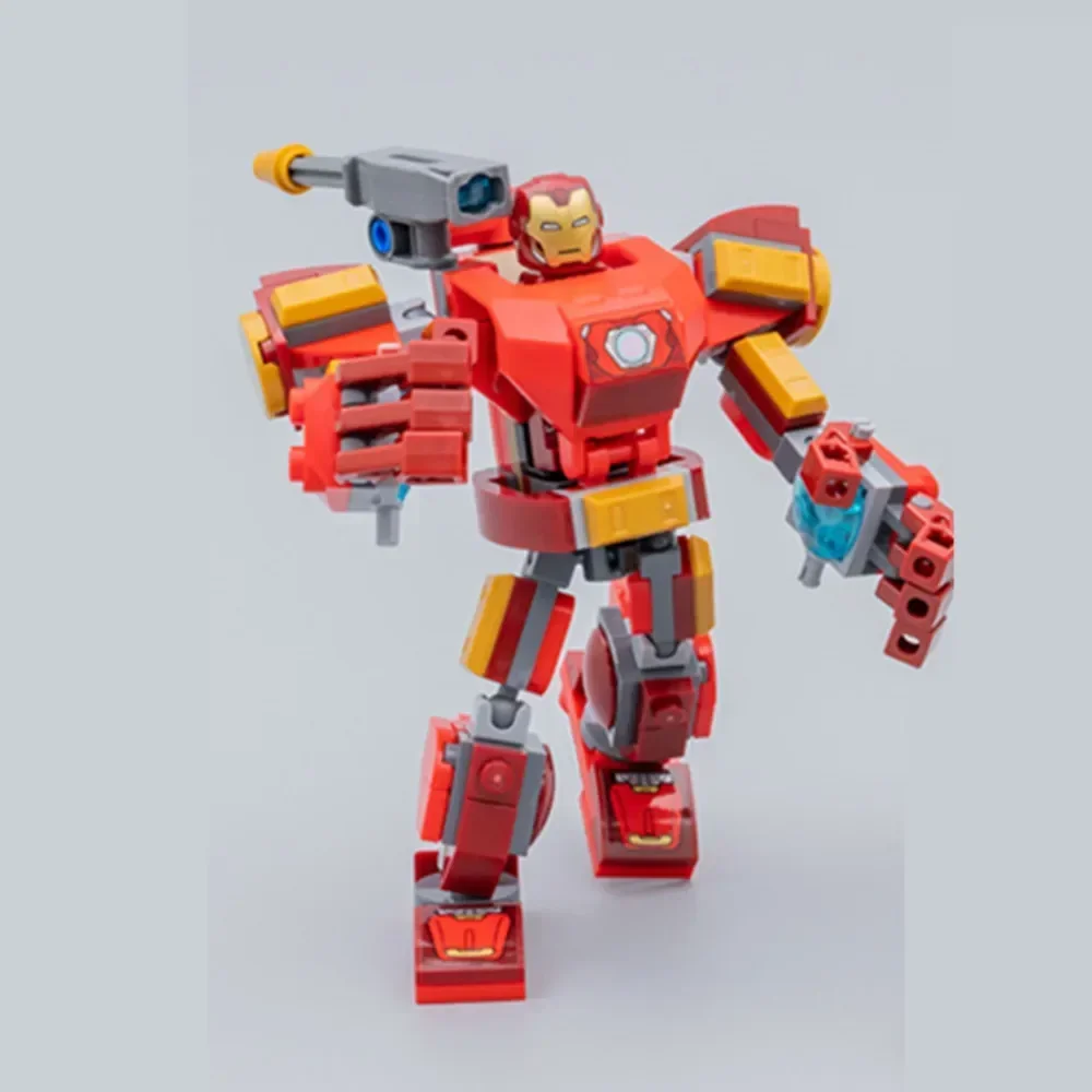 X-men Logan Wolverine Miles Thor Thanos Mecha Avenger Ironmans Model Building Block Bricks Toys Kid