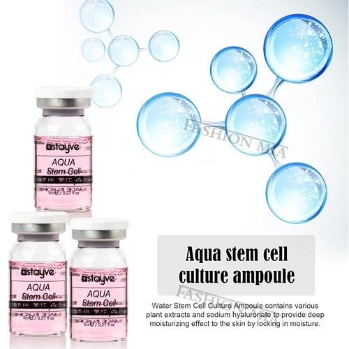 Imagen 2 del producto Corea Stayve 8ml Aqua tallo celular ácido hialurónico crujiente esencia Facial colágeno ampolla reparación rejuvenecimiento suero cuidado de la piel