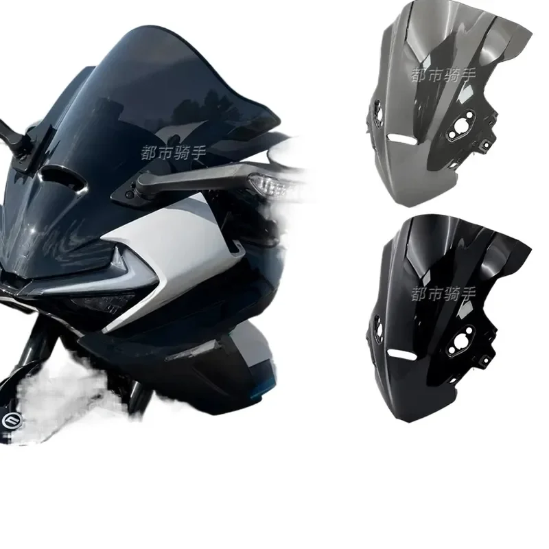 High Performance Front Windshield Deflector Fairing Screen Compatible with CFMOTO 675SR-R 675SR Modified Racing Aero Guide