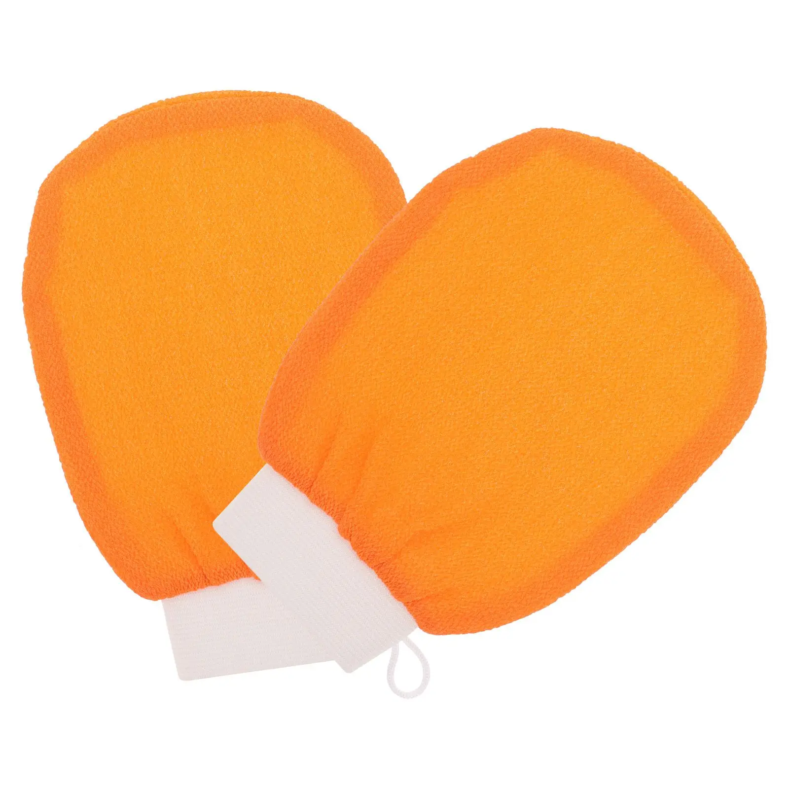 

2 Pcs Shower Glove Bathing Towel Cleaning Rayon Scrub Deep Scrubber Thickened Design Daily Cleansing