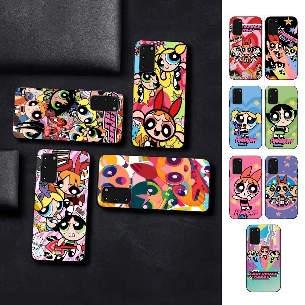 PPow-er-puf-fes Girls Phone Case For Samsung S 9 10 20 21 22 23 30 23plus lite Ultra FE S10lite Fundas