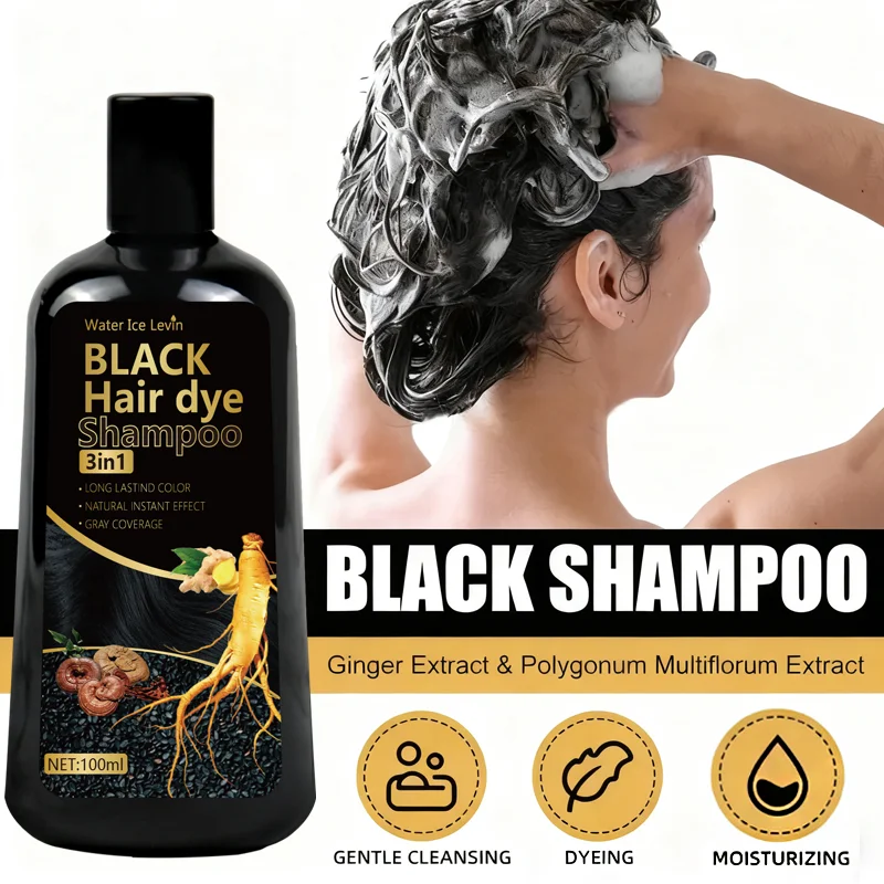 Shampoing colorant cheveux 3en1 au gingembre et polygonum bio_voghion.com