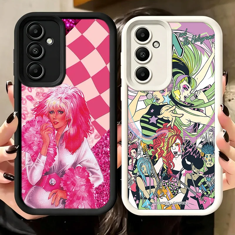 J-Jem And The Holograms Phone Case For Samsung A54 A53 A52S A14 A13 A12 A23 A33 A34 A04S A03S A02 Galaxy A22 A24 A32 A73 A72 M04