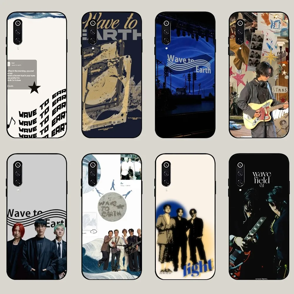 Wave To Earth Phone Case For Xiaomi 11 Redmi Note 11 5G 8T 9A 9 10T Note8Pro Note9 12SUltra Black Case