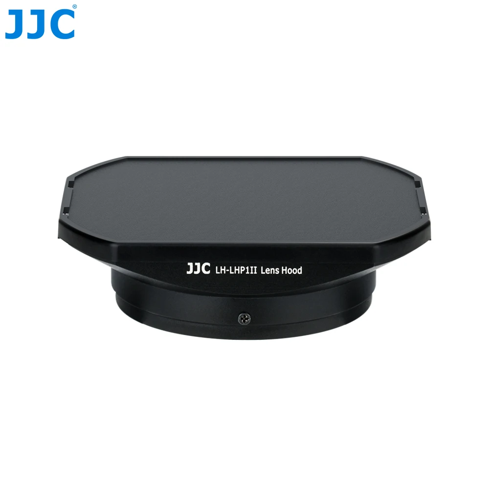 JJC Metal Square Lens Hood with Lens Cap Cover for Sony RX1R III RX1RM3 RX1R II RX1R RX1 Camera Replaces LHP-1 Lens Hood