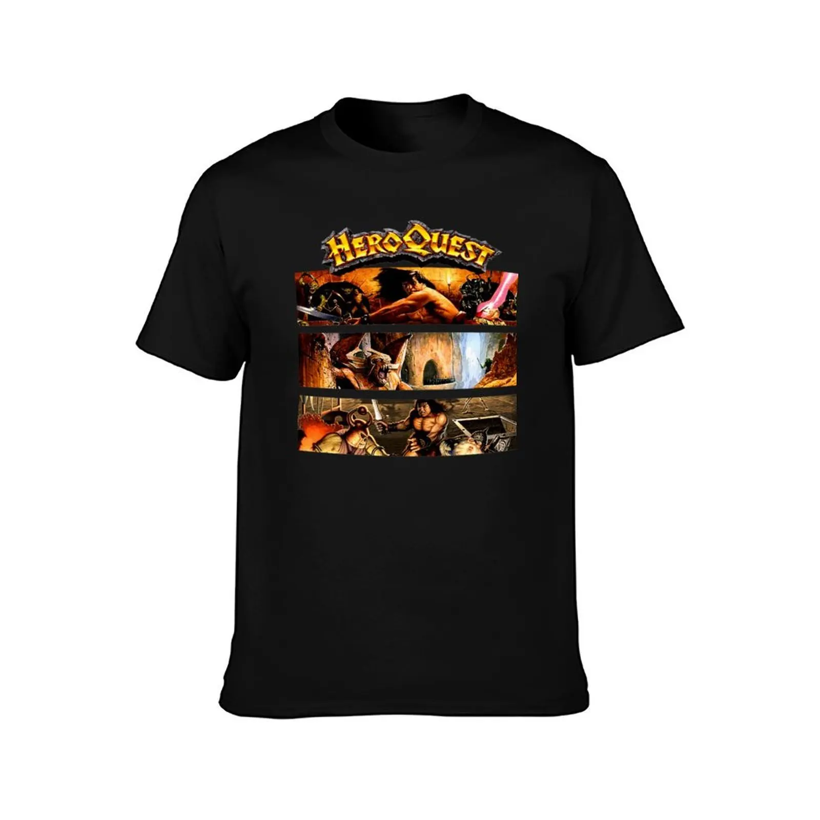 heroquest 90s T-Shirt Festival Short Sleeve T-Shirt
