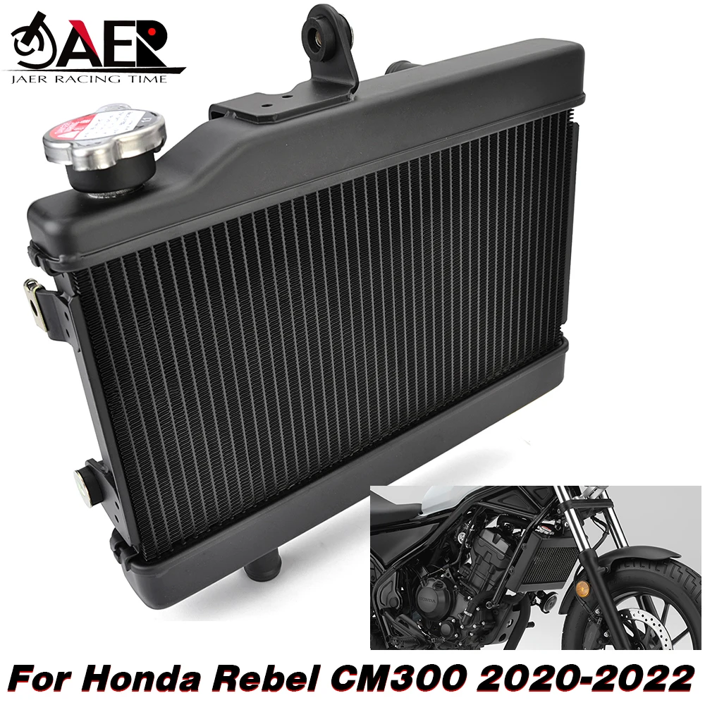 

Motorcycle Engine Radiator Cooling Cooler for Honda Rebel CM300 CMX300 CM CMX 300 2020 2021 2022 2023