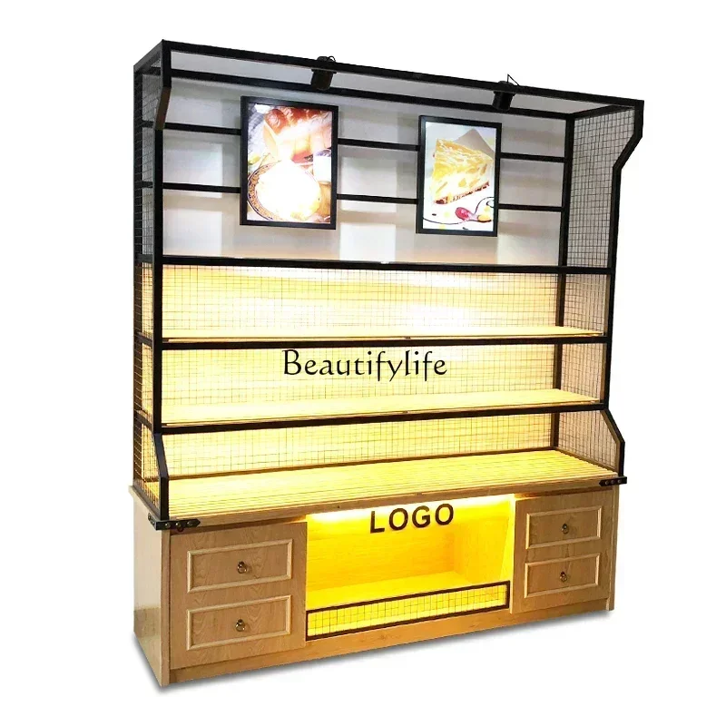 smt03 خزائن عرض الخبز الجديدة خزانة ناكاجيما الزجاجية التجارية كعكة الخبز عرض Standss 03 #2