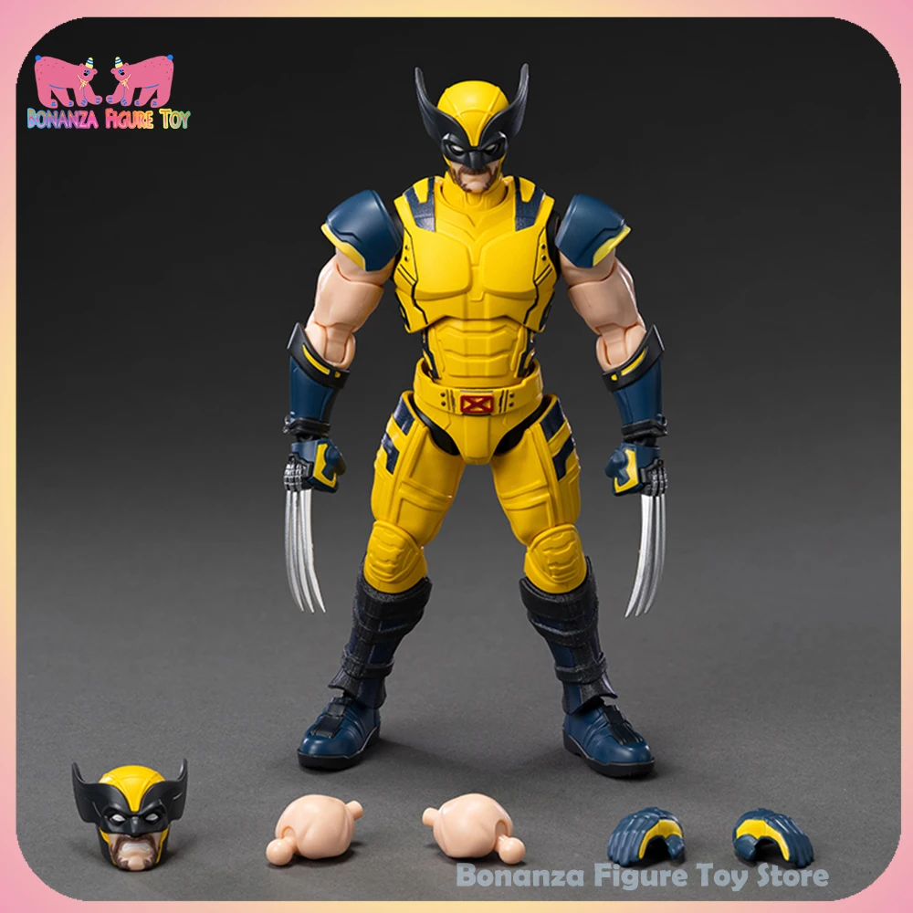 

Новинка в наличии 2025 Blokees Champion Class Edition Marvel Heroes Росомаха, дизайн экшн-фигурки, коллекционные оригинальные игрушки, подарок на день рождения