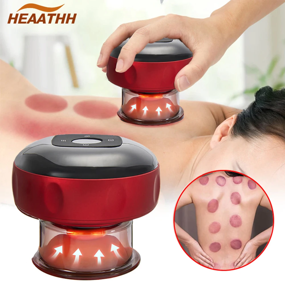 

3 In 1 Smart Dynamic Cupping Therapy Set Electric Cellulite Massager Vacuum Cellulite Remover Machine Gua Sha Massage Tools