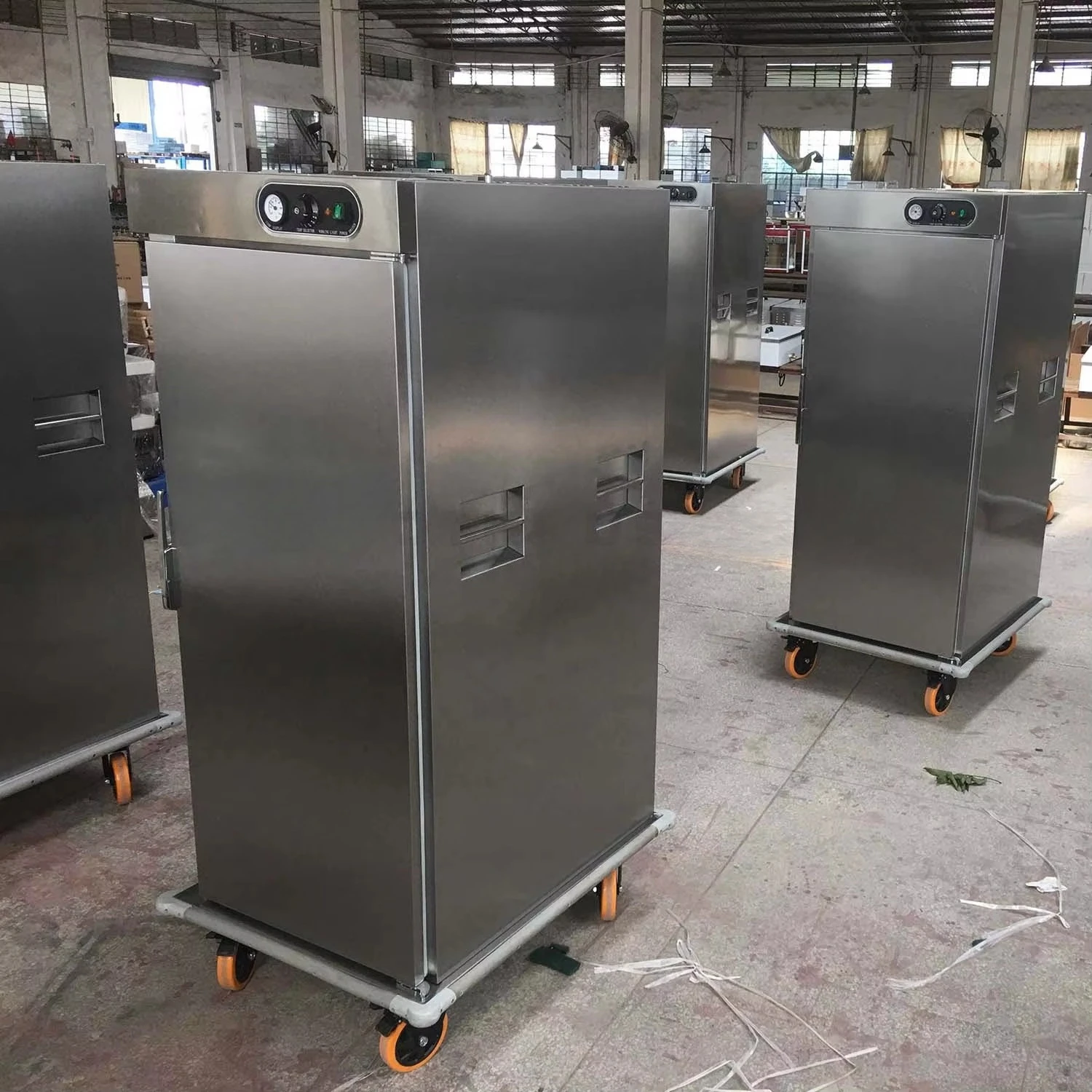 TT-K222B 11 Layers 1 Doors Stainless Steel Food Warmer Carts Price