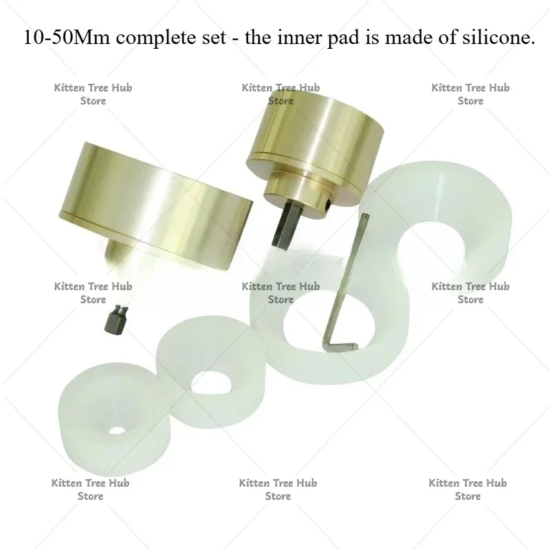 Bottle cap lock aluminum head accessories plastic bottle washing machine handheld capping machine capping head