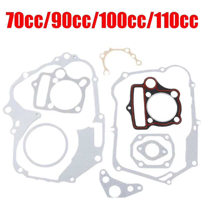 

Motorcycle Gasket Kit For Honda Lifan Jialing Haojue Haojin Dayun JH70 CD70 DY90 DY100 C100 C110 WAVE 70cc-110cc Engine Seals