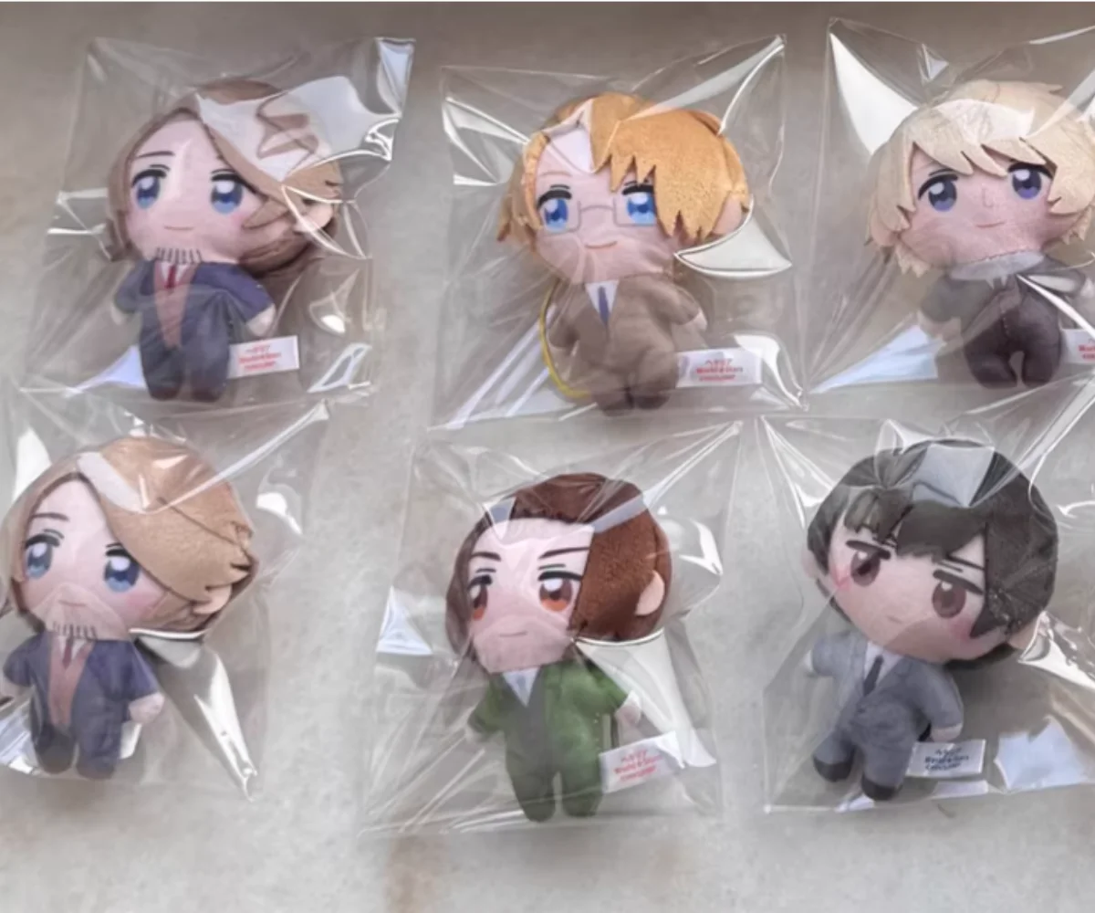 

New In Stock Fukuya Hetalia Q Version World Stars Vol.2 Plush Doll Cute Anime Peripherals Toy Halloween Christmas Gift