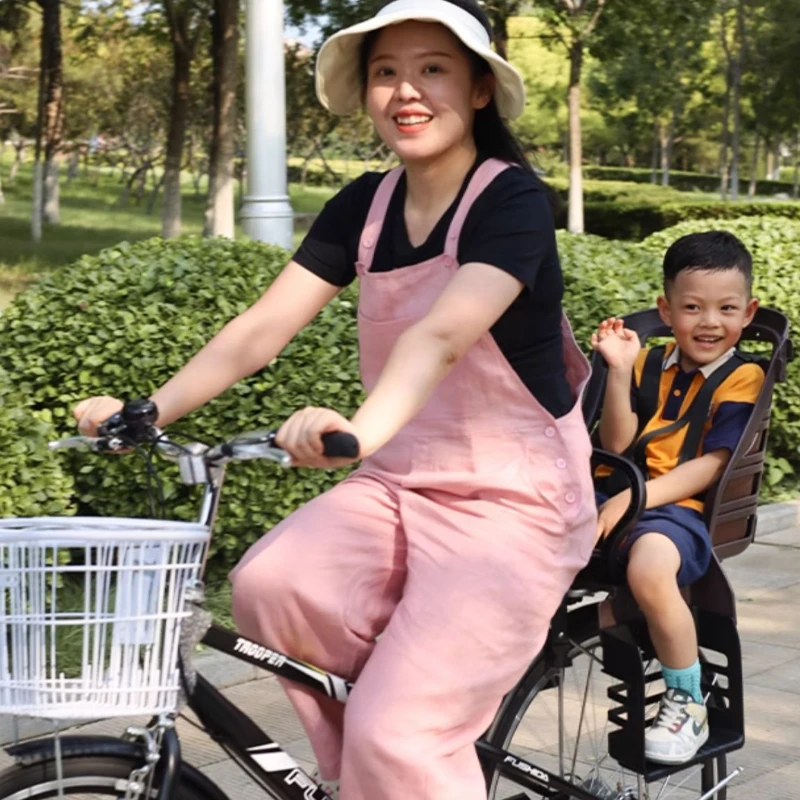 122 Rear-Mounted Bike Seat for Kids - Child Seat for Electric Bikes, Suitable for Various Ages, Durable Bike Carrier.