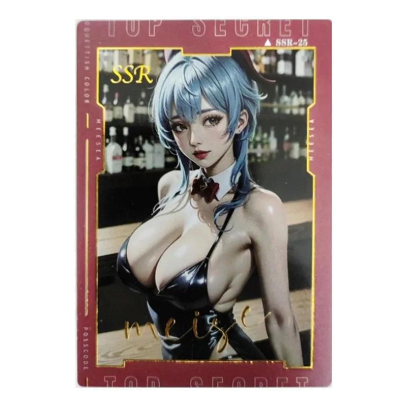 Anime Goddess Story Rare SSR Reflections Flash Cards Yamato Daki Nami Yor Forger Toys for boys Collectible Cards Birthday Gifts