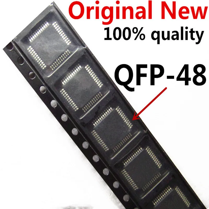 (10piece)100% New DP83848 DP83848CVVX DP83848CVV DP83848VV QFP48 Chipset