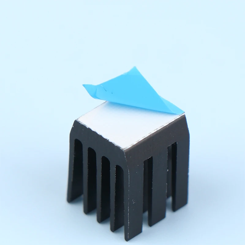 3D Printer Parts Blue Stepper Motor Driver Module Heat Sinks With Glue Cooling Block Heatsink For Drive 4Pcs