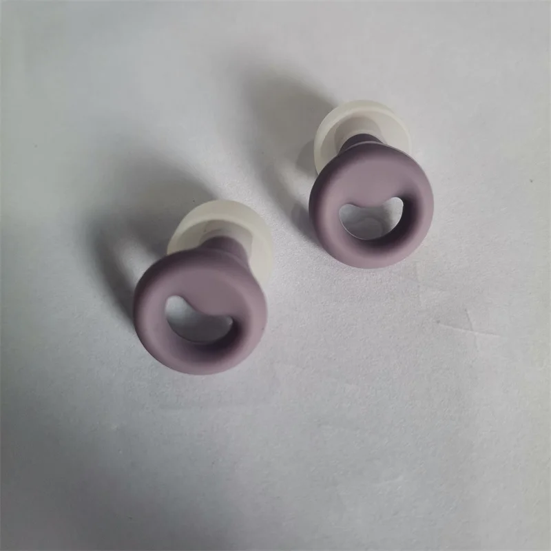 

Ear Plugs for Noise Reduction, Reusable Concert Earplugs Hearing Protection, Soft Silicone Ear Plugs for Sleeping, Focus Purple