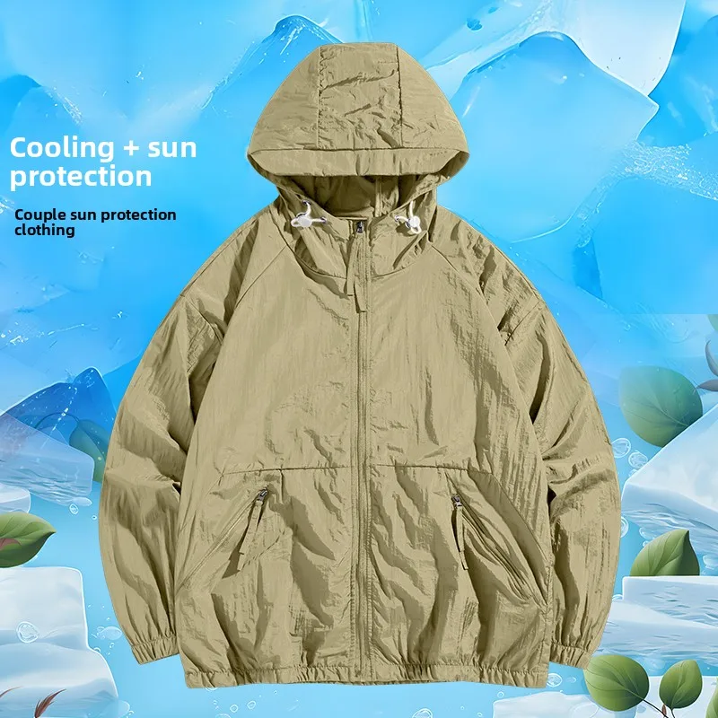

Летняя УФ-защитная куртка для пар: модная, легкая, дышащая одежда для активного отдыха и тренировок на открытом воздухе