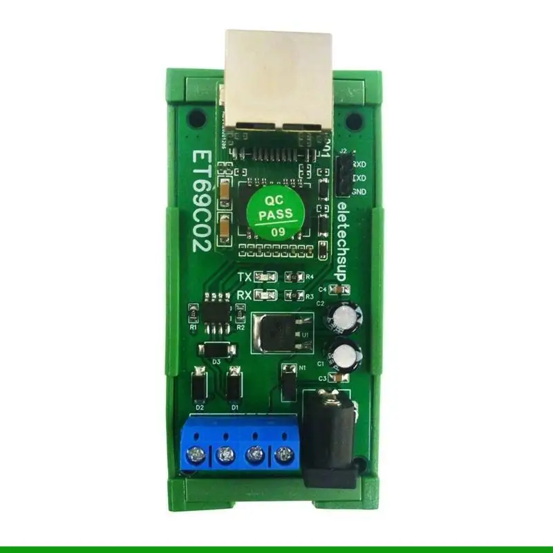 U55C et69c02 RS485 tot Ethernet Networks UDP Converter MQTT Modbus RTU RS485 Modbus RTU naar Ethernet Networks Converter