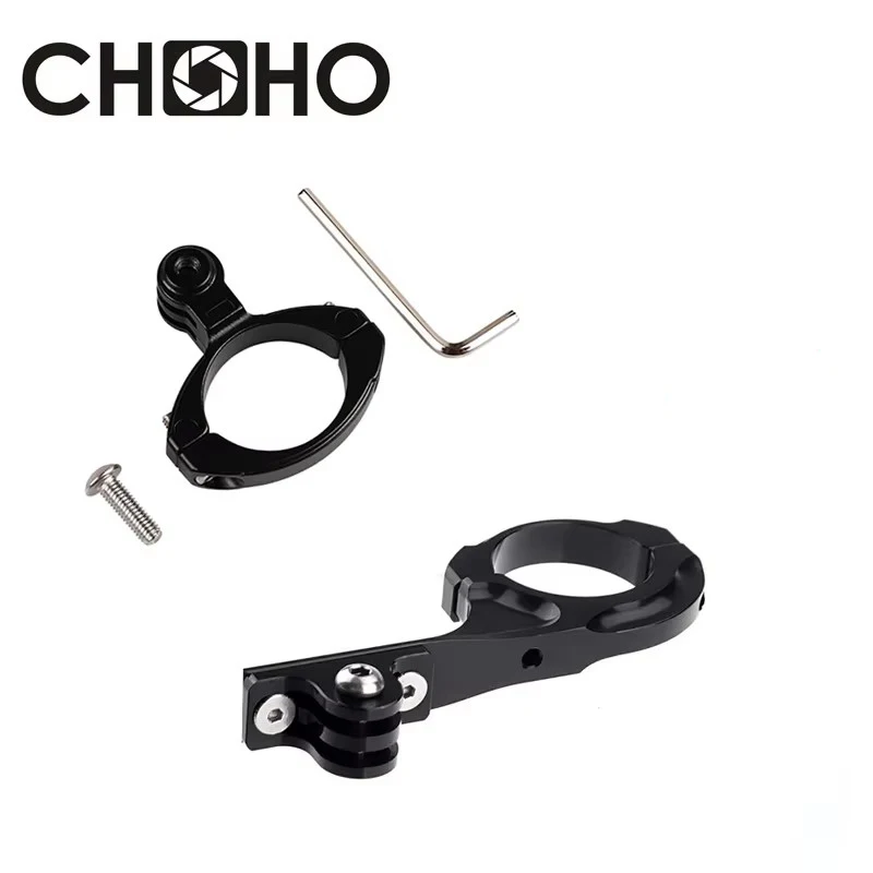 For Gopro 13 Accessories Alloy Handlebar Mount Bicycle Motorcycle Bike CNC Aluminum Riding For Gopro DJI Action Camera Insta360