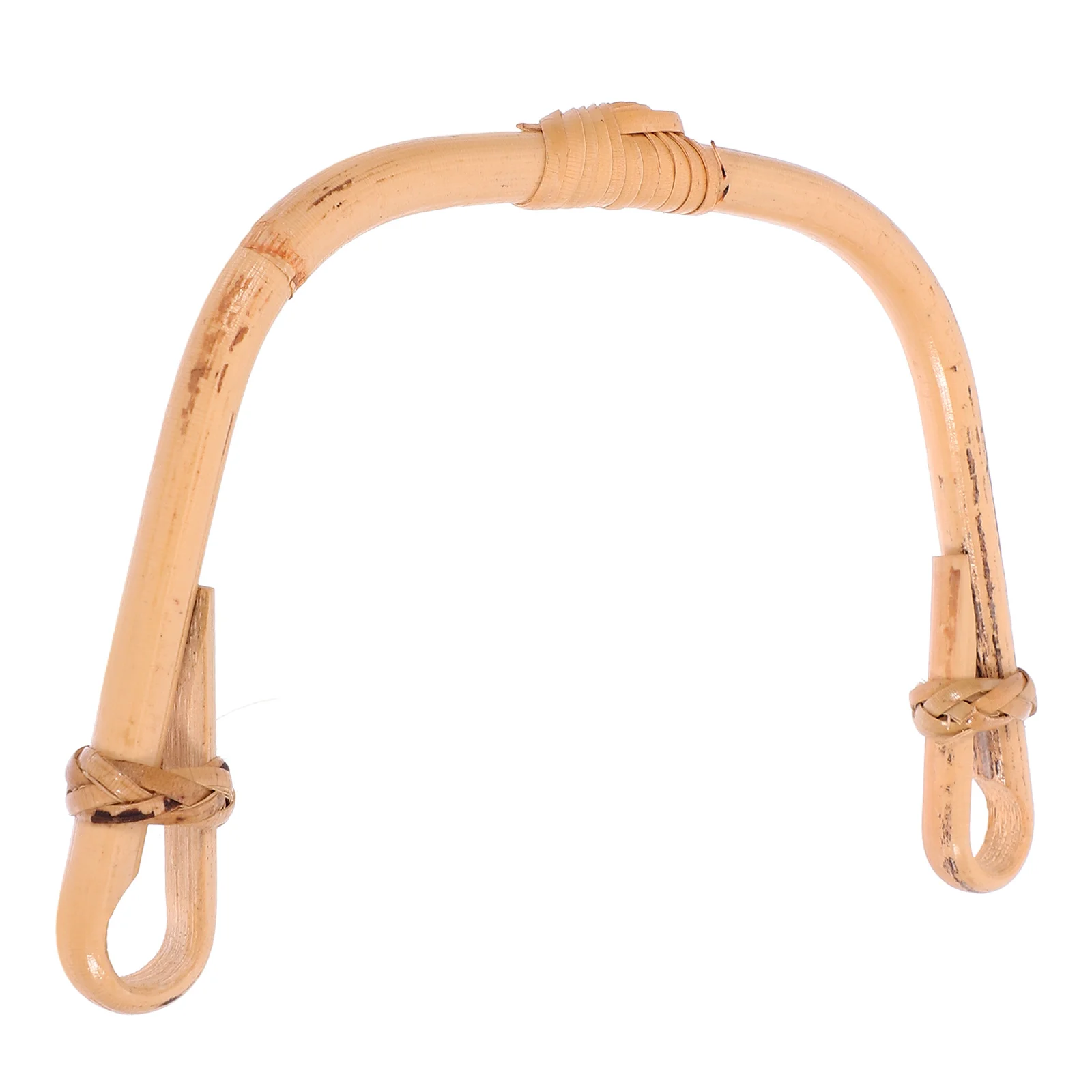 

U Shape Rattan Teapot Handle Replacement Ceramic Pottery Kettle Handles Chinese Copper Grip Handles Wicker Teapot Supplies