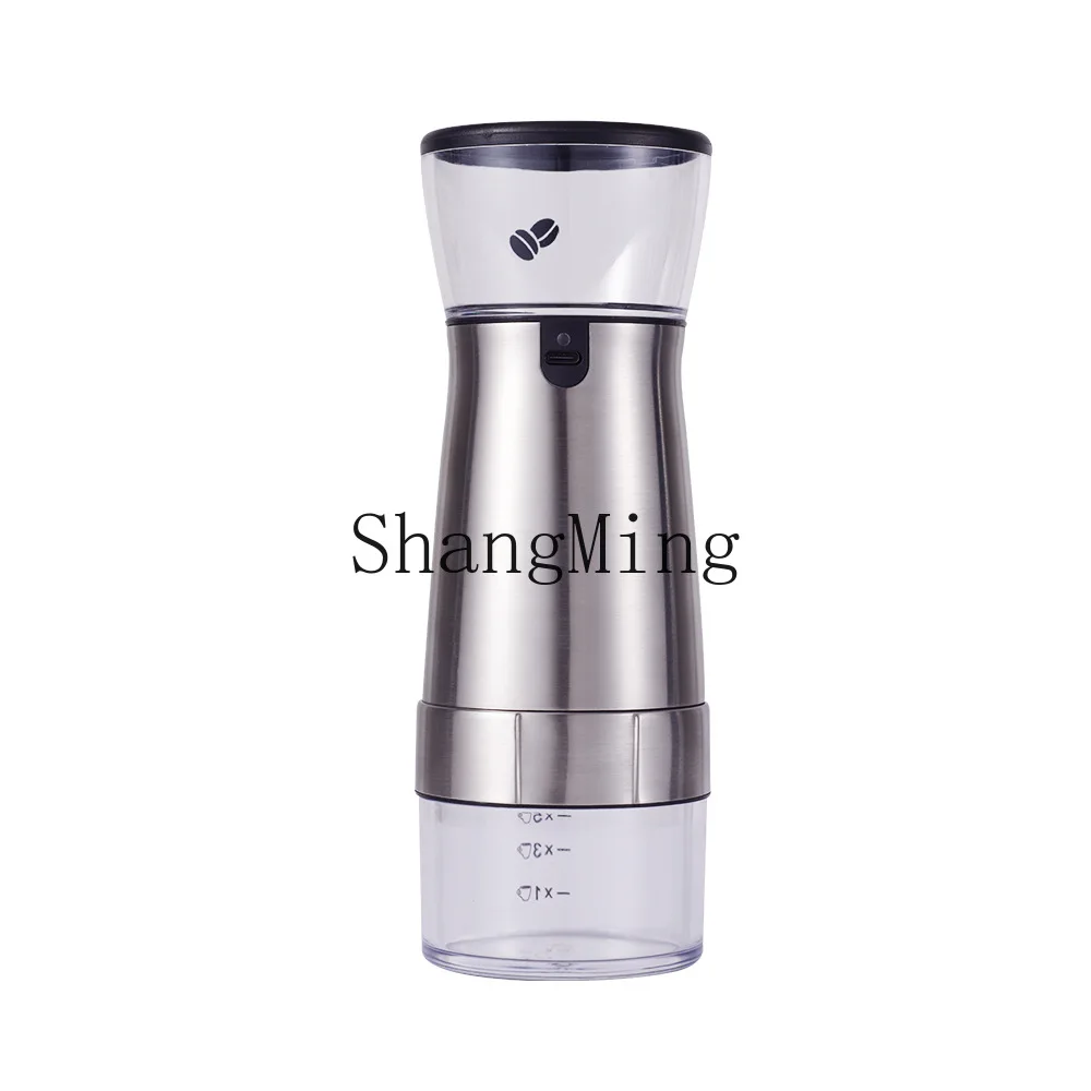 

Электрическая кофемолка ZD, хит продаж, с USB-зарядкой, автоматическая, для дома, компактная, для помола зерен