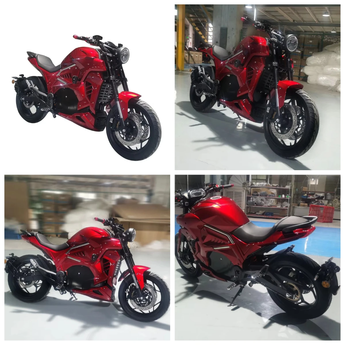 

STLF Devil Single Arm Chain 5000W Motor Electric Motorcycle 72V Large Flat Race High Speed Electric Motorcycle