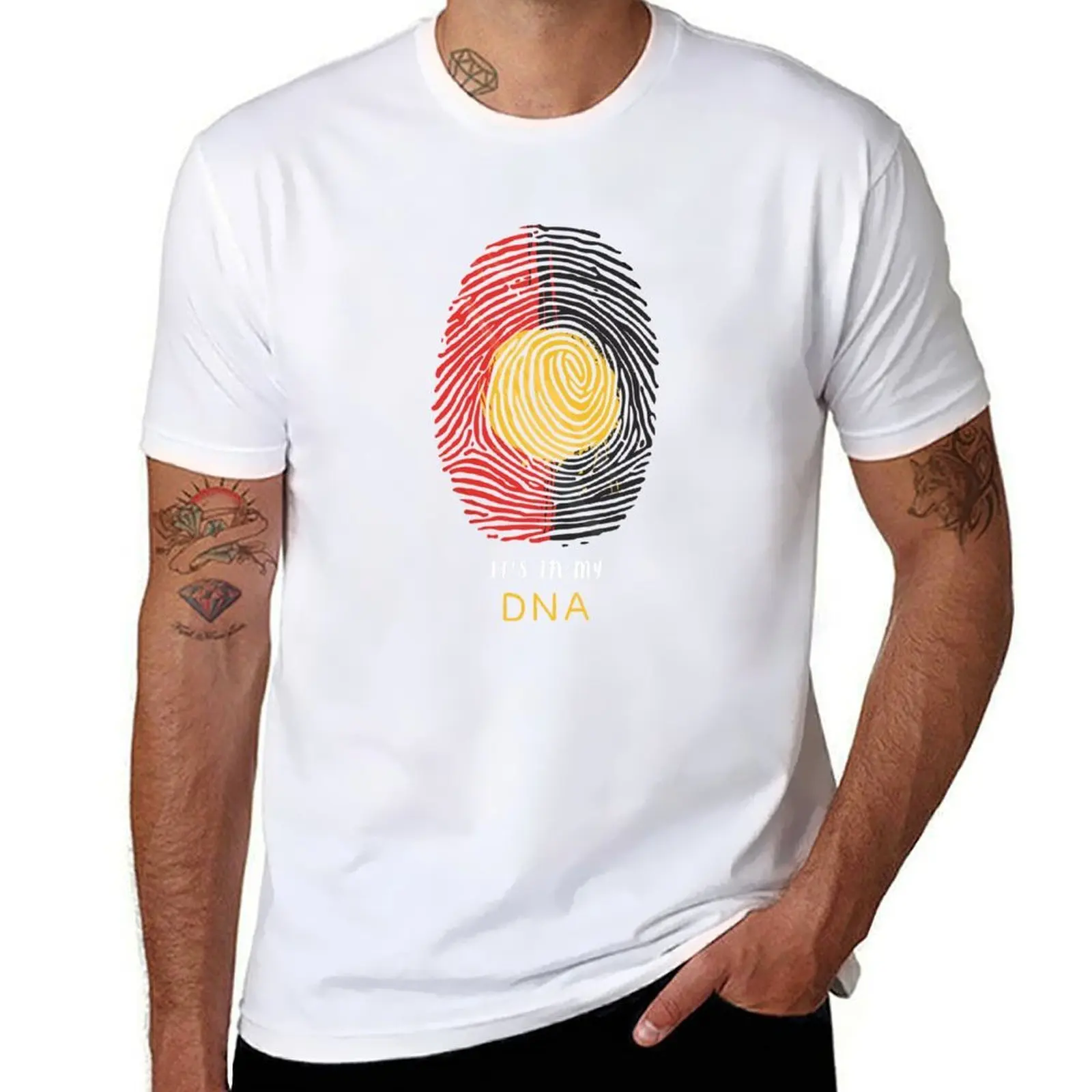 

Australian Aboriginal Proud it's in my DNA Australian Aboriginal T-Shirt man t shirt cotton man t shirt heavy cotton T-Shirt