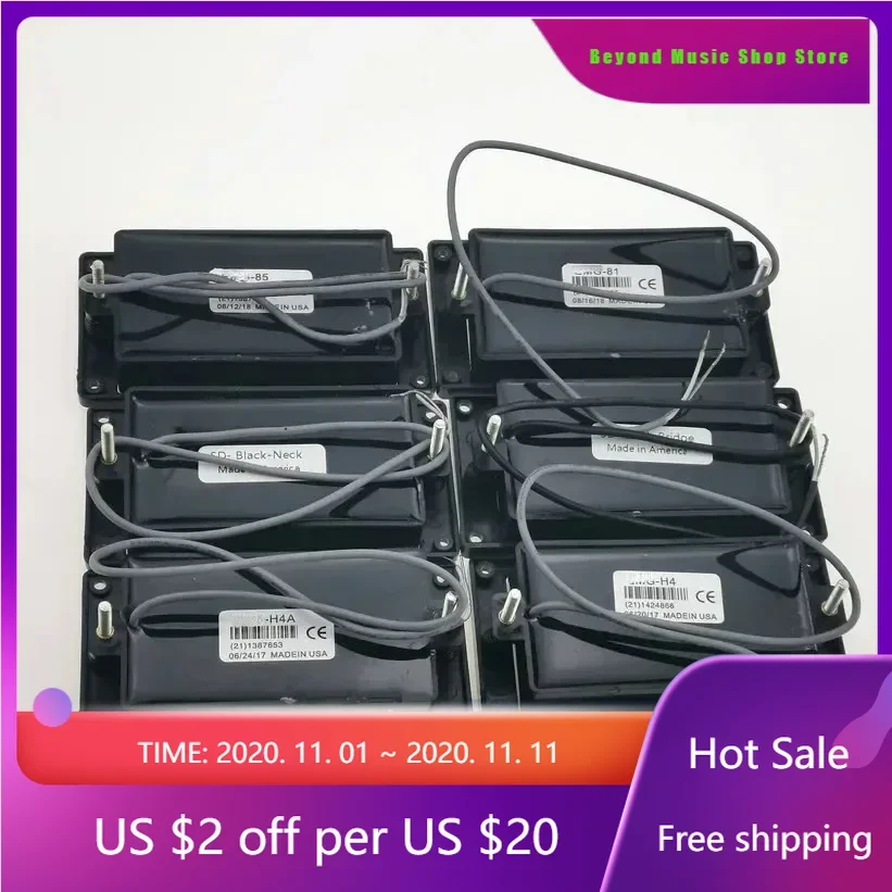 

Beyond Music Shop Store-Humbucker Guitar Pickups Humbucker Ceramics Closed Passive Electric Guitar Pickups 1c Wire